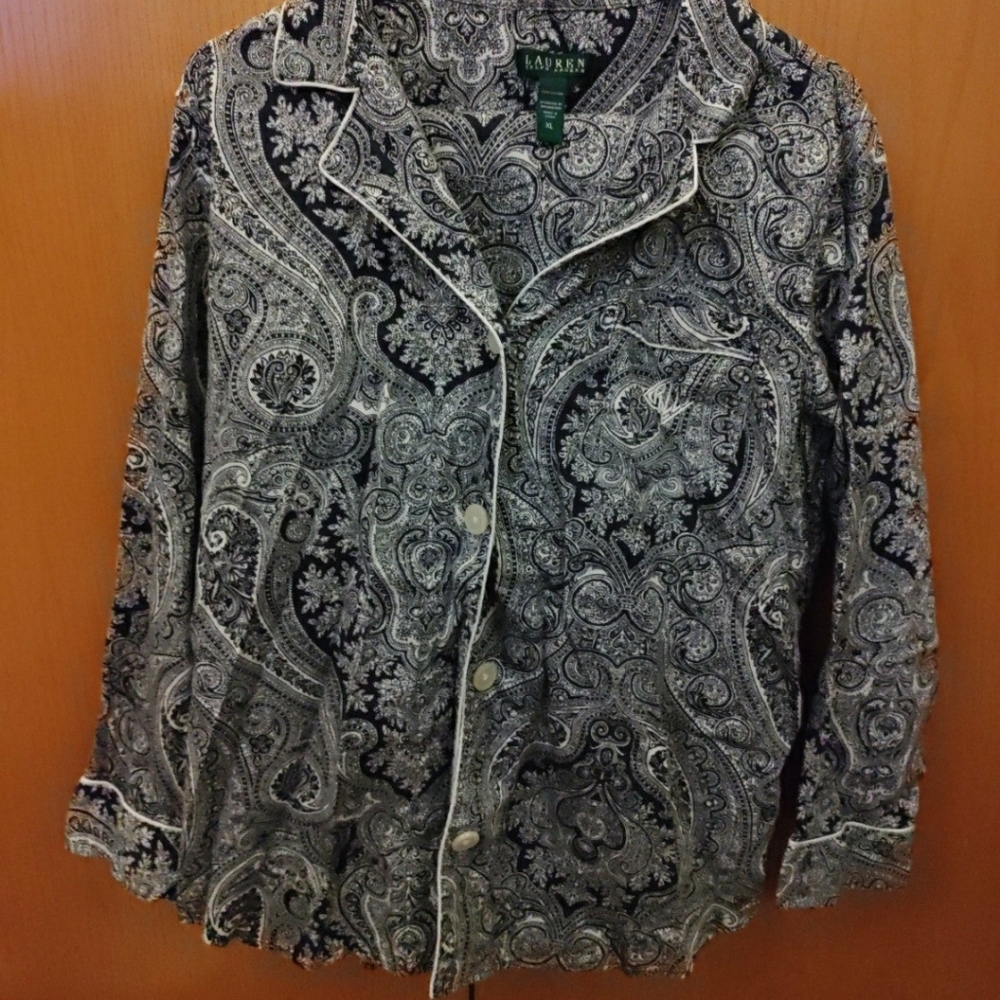 Lauren by Ralph Lauren Paisley sleep set xl